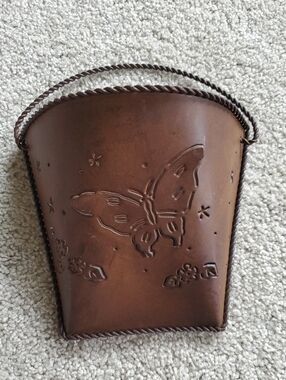 Butterfly Metal Wall Pocket